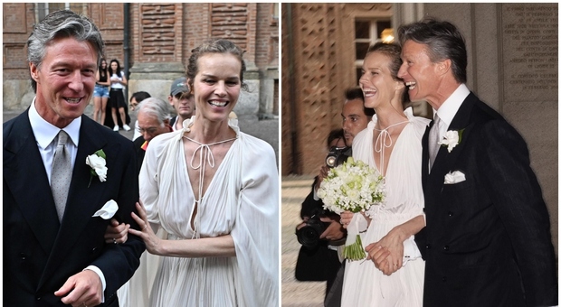 Eva Herzigova, il matrimonio con Giorgio Marisaj: le nozze in tre fasi, i look e gli ospiti (con un'assenza inaspettata)
