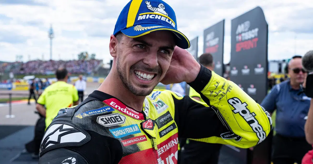 MotoGP 2026. GP di Germania. Fabio Di Giannantonio, terzo nella Sprint: Domani potrebbe essere più facile per le Aprilia, sarà una bella battaglia - MotoGP - Moto.it