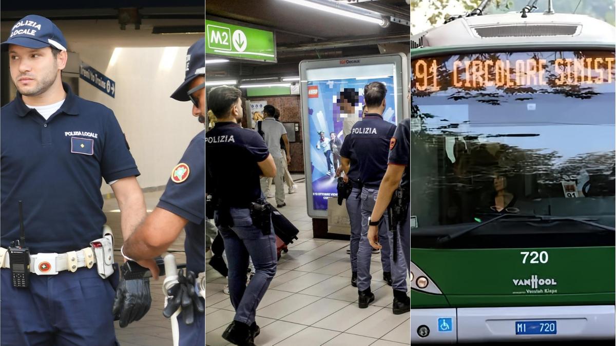 Al setaccio stazioni, metro e bus: 8.435 persone controllate, 10 arresti